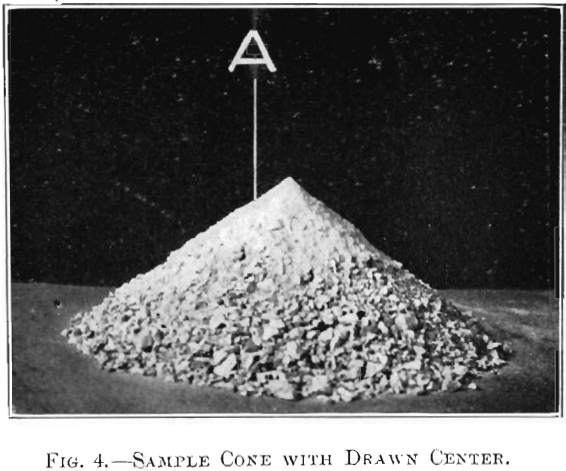 ore-sample-cone-with-drawn-center