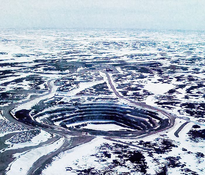 Deloitte's top 10 mining trends for 2014 - 911Metallurgist 701px Jericho Diamond Mine pit Nunavut Canada
