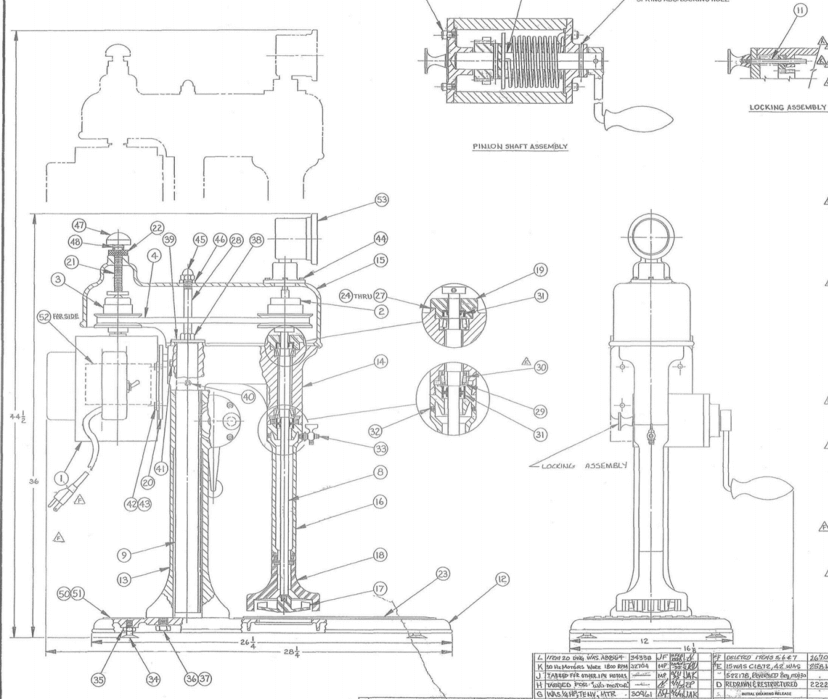 D12 Laboratory Flotation Machine Drawings & Dimensions - 911Metallurgist D12_Laboratory_Flotation_Machine_Drawings_&_Dimensions