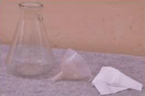 Filter gold water as clean as possible. Gold is a high percentage if it is much clean