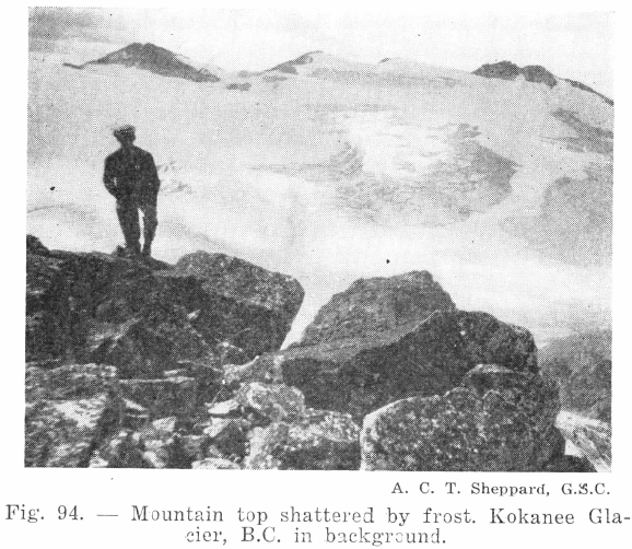 Mechanical Weathering of Rocks - 911Metallurgist Mountain top