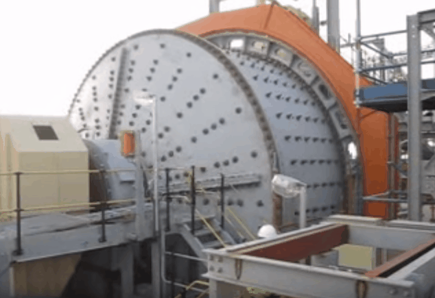 SAG Mill Grinding Circuit Design - 911Metallurgist SAG Mill in Operation