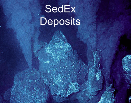 SEDEX Sedimentary Exhalative Ore Deposits - 911Metallurgist SEDEX Sedimentary Exhalative Ore Deposits